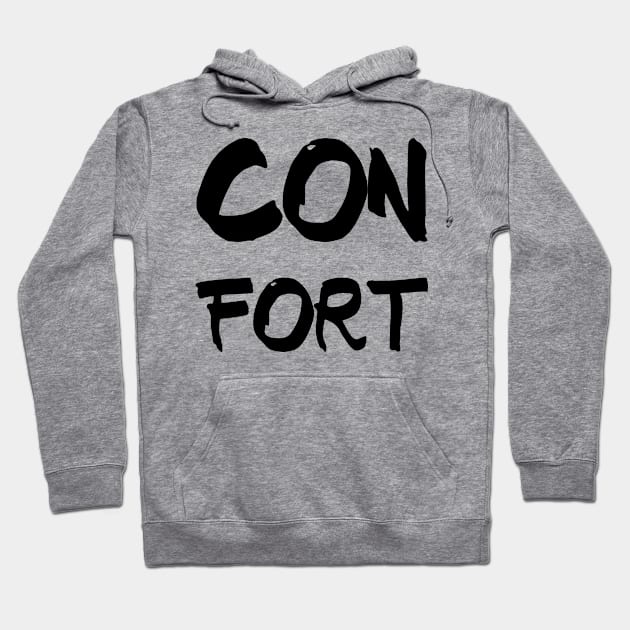 Confort (Comfort) Hoodie by nathalieaynie